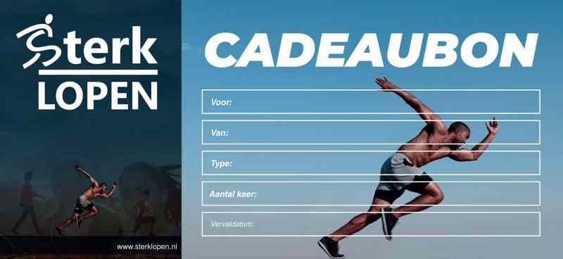 Cadeaubon kadobon hardlopen clinic workshop